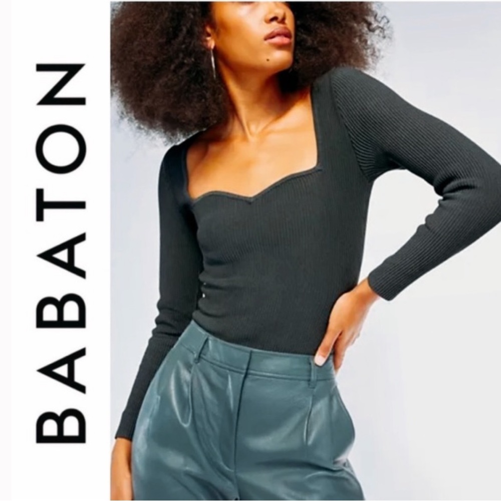 Babaton Sculpt Knit - Sweetheart Neckline